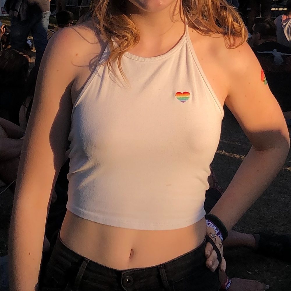 Rainbow Heart Halter